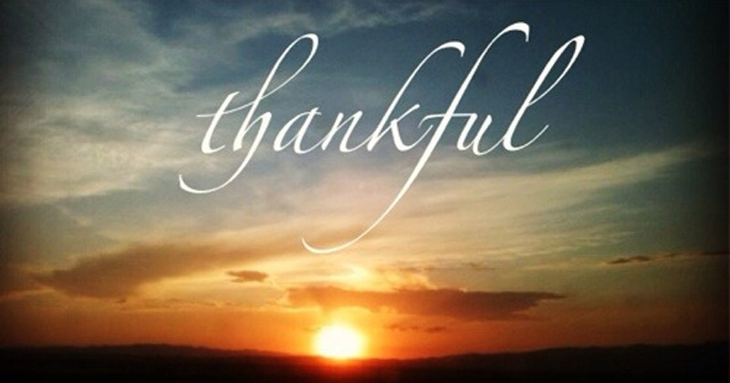 today I am thankful