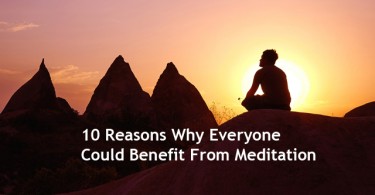 why anyone could benefit from meditation