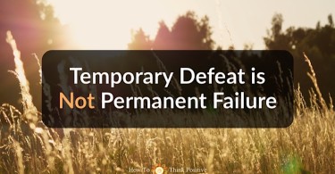 temporary defeat
