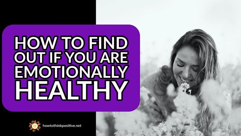 how to find out emotionally healthy
