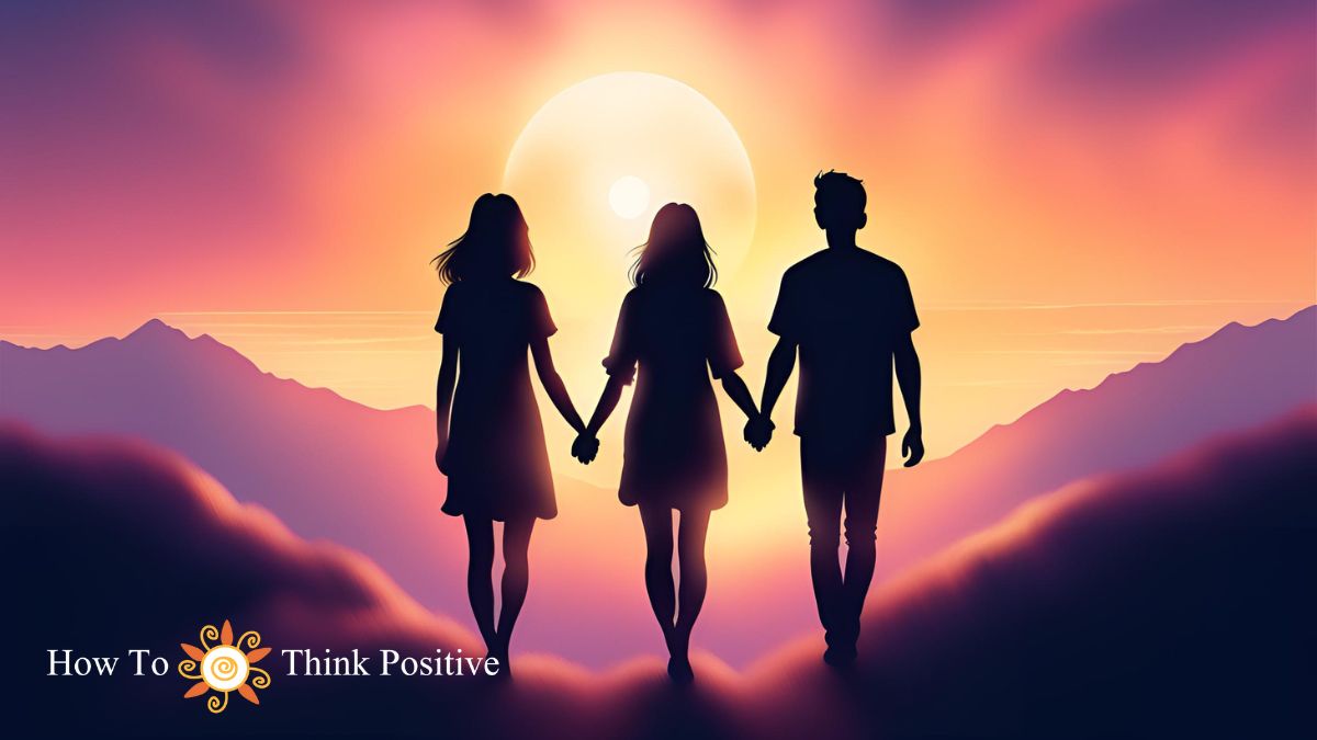 friends appreciation sunset