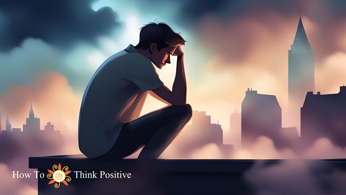 person thinking too much