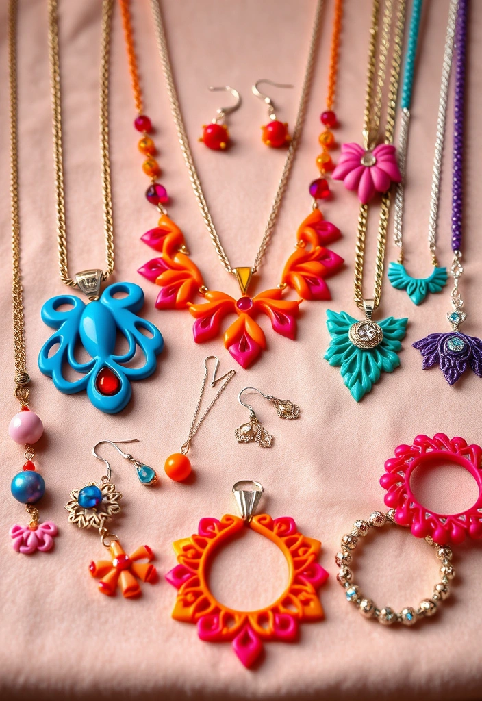 3D Printed Toppers: 10 Ways to Upgrade Your DIY Projects! - 8. Customized Jewelry